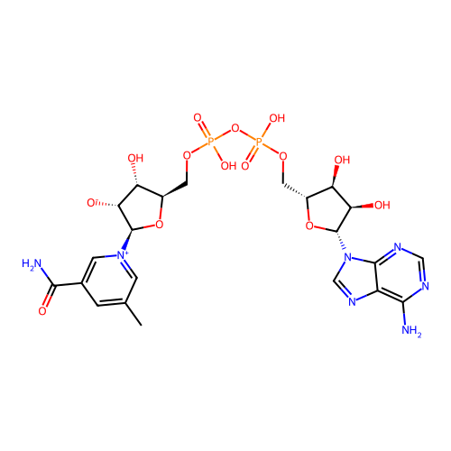 5-Methylnicotinamide-adenine dinucleotide structure