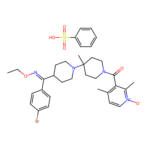 Ancriviroc besylate structure