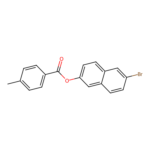 6-Bromo-2-naphthyl4-methylbenzoate structure