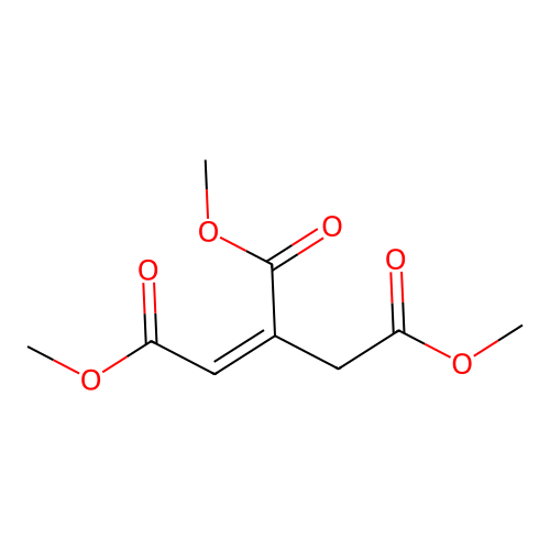 Trimethyl aconitate structure