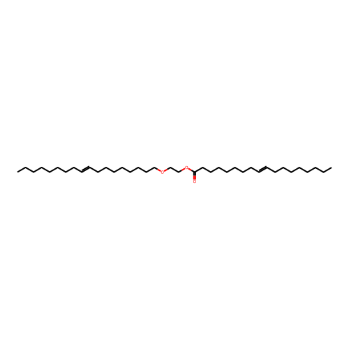 2-Octadec-9-enoxyethyl octadec-9-enoate structure