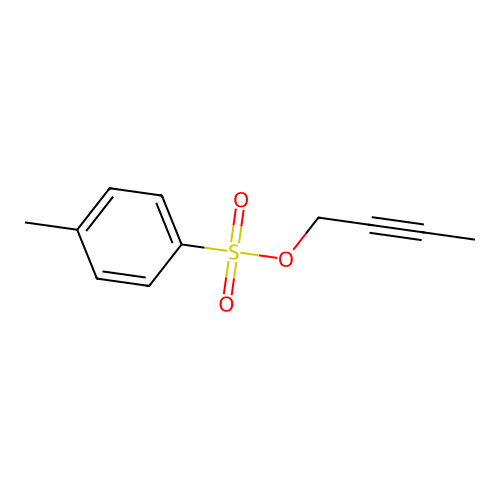 2-Butynyl p-toluenesulfonate structure