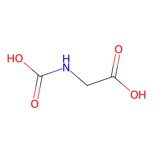 N-Carboxyglycine structure