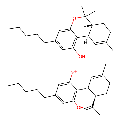 Nabiximols structure