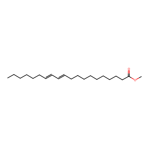 11,13-Eicosadienoic acid methyl ester structure