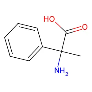 2-Amino-2-phenylpropanoic acid structure
