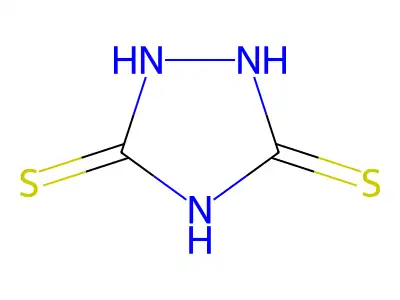 3,5-Dimercapto-1,2,4-triazole structure