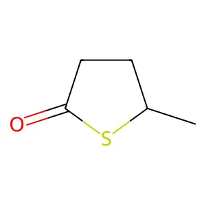 Dihydro-5-methyl-2(3H)-thiophenone structure