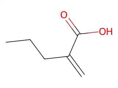 2-丙基丙烯酸 structure
