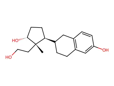 9,11-Seco-11-hydroxyestradiol structure