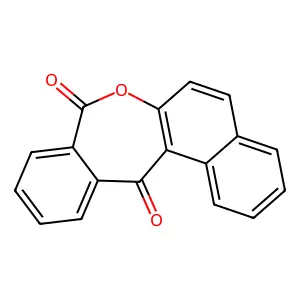 Naphtho[2,1-c][2]benzoxepine-8,13-dione structure