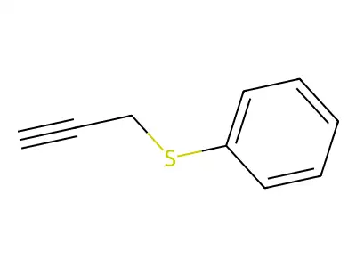 Phenyl propargyl sulfide structure