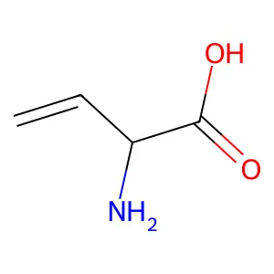 2-氨基丁-3-烯酸 structure
