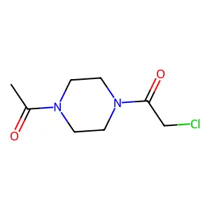 1-(4-Acetylpiperazin-1-yl)-2-chloroethan-1-one structure