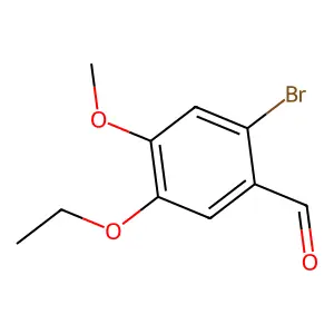 2-Bromo-5-ethoxy-4-methoxybenzaldehyde structure