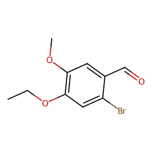 2-Bromo-4-ethoxy-5-methoxybenzaldehyde structure