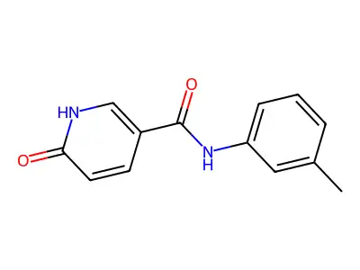6-Hydroxy-N-(m-tolyl)nicotinamide structure