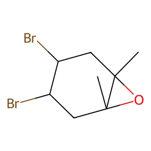 3,4-Dibromo-1,6-dimethyl-7-oxabicyclo[4.1.0]heptane structure