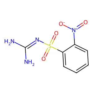 N-二氨基亚甲基-2-硝基苯磺酰胺 structure