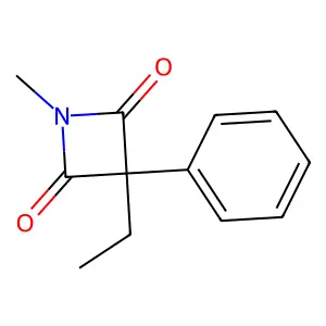 2,4-Azetidinedione, 3-ethyl-1-methyl-3-phenyl- structure