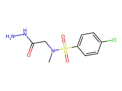4-Chloro-N-hydrazinocarbonylmethyl-N-methyl-benzenesulfonamide structure