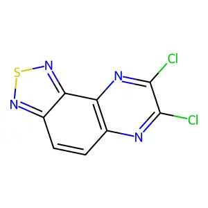 7,8-Dichloro-[1,2,5]thiadiazolo[3,4-f]quinoxaline structure