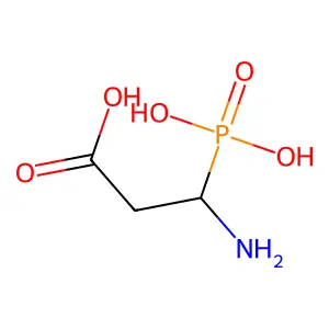 beta-Alanine, 3-phosphono- structure