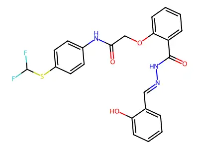 CAS 565209-23-6 - C23H19F2N3O4S structure