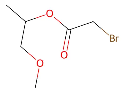 1-Methoxypropan-2-yl 2-bromoacetate structure