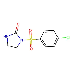 1-(4-Chlorophenylsulfonyl)-2-imidazolidinone structure