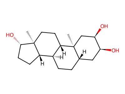 Androstane-2,3,17-triol structure