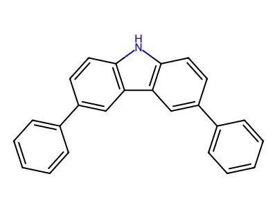 9-(4-Biphenylyl)carbazole structure