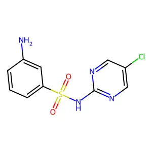 3-Amino-N-(5-chloro-2-pyrimidinyl)benzenesulfonamide structure
