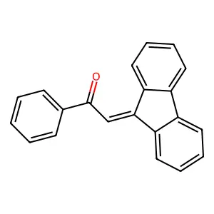 Ethanone, 2-(9H-fluoren-9-ylidene)-1-phenyl- structure