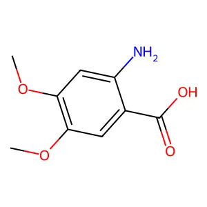 4,5-Dimethoxyanthranilic acid structure