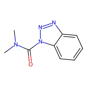 N,N-dimethylbenzotriazole-1-carboxamide structure