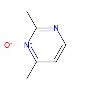 2,4,6-Trimethylpyrimidine 1-oxide structure