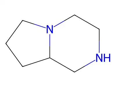 (+-)-1,4-Diazabicyclo[4.4.0]decane structure