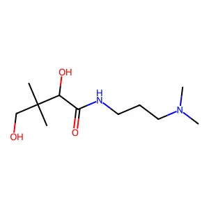 N-[3-(Dimethylamino)propyl]-2,4-dihydroxy-3,3-dimethylbutanamide structure