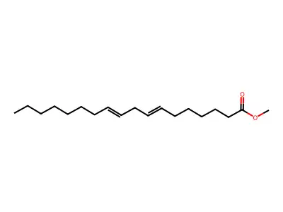 7,10-Octadecadienoic acid methyl ester structure