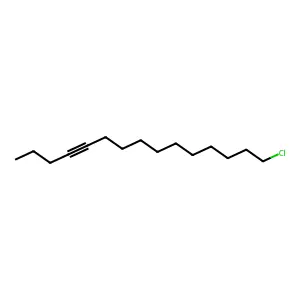15-Chloro-4-pentadecyne structure