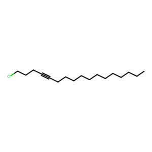 1-Chloro-4-heptadecyne structure