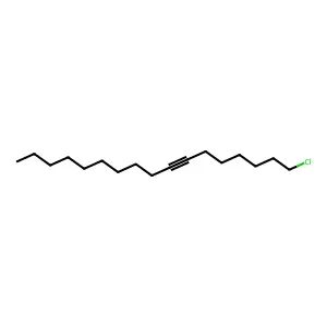 1-Chloro-7-heptadecyne structure