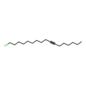 7-Heptadecyne, 17-chloro- structure