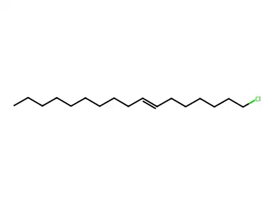 7-Heptadecene, 17-chloro- structure