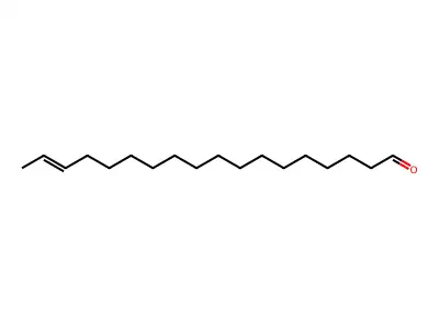 Octadec-16-enal structure