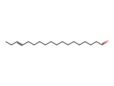 Octadec-15-enal structure