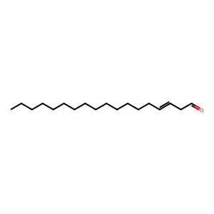 Octadec-3-enal structure