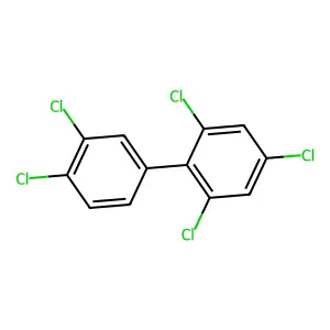 2,3',4,4',6-Pentachlorobiphenyl structure