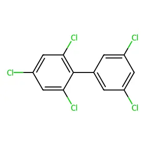 2,3',4,5',6-Pentachlorobiphenyl structure